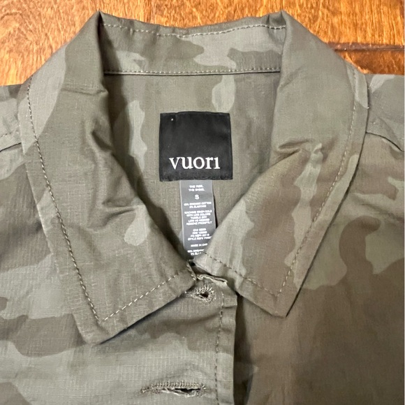 NWT Vuori Ripstop Jacket in Oregano Camo Size Small - Picture 4 of 7